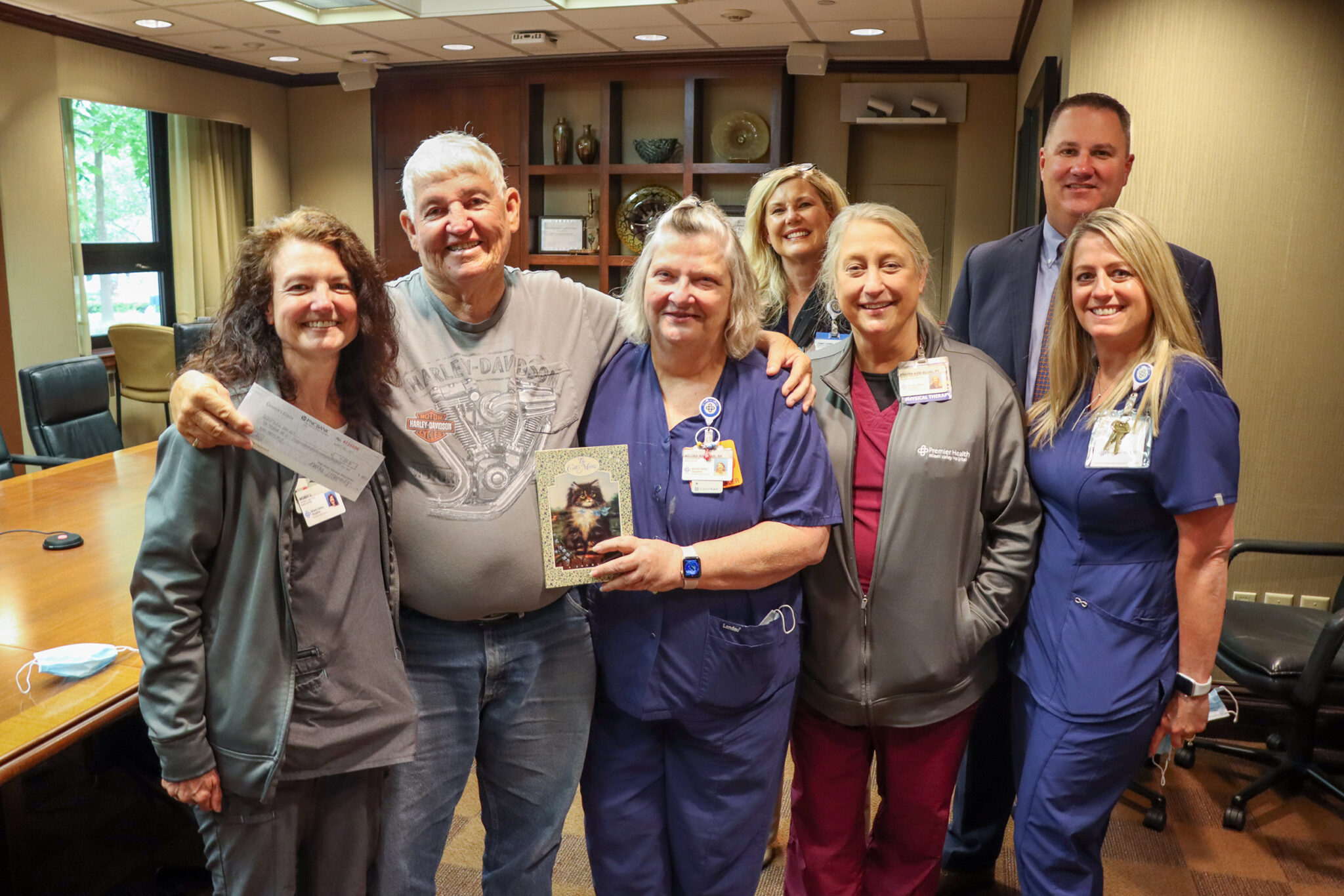 Grateful Patient Makes Donation to Miami Valley Hospital Regional Adult